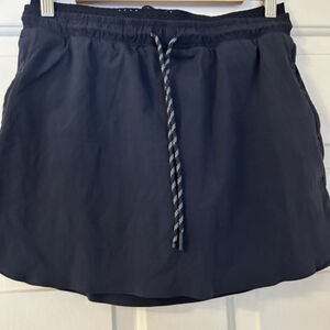 Athleta Crest Skort Size 10 Tennis Skirt Sport Skirt Drawstring Comfort
